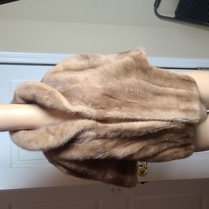 Mink Shawl by Riches Fur Salon